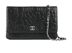 Chanel Camellia WOC, Leather, Black, 17585033 (2012-13), MIF, B, 3*